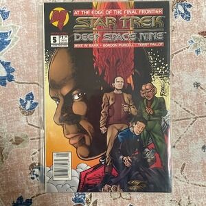 Star Trek Deep Space Nine Comic Book 5 Malibu Comics 1993